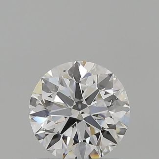 0.9 Carat Round D SI1 EX GIA Natural Diamond