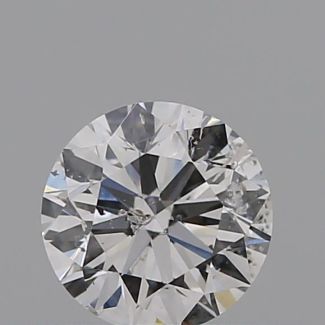 0.30 Carat Round E I1 VG GIA Natural Diamond