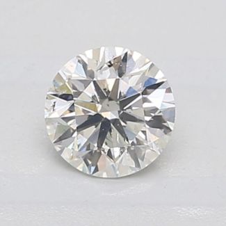 0.71 Carat Round F SI2 EX VG IGI Natural Diamond