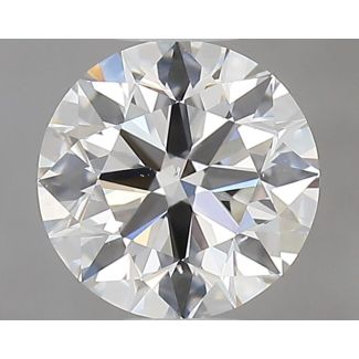 0.6 Carat Round G VS2 EX GIA Natural Diamond