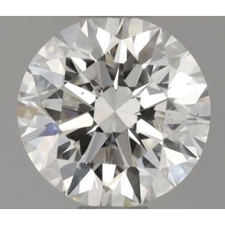 0.5 Carat Round H SI2 EX VG GIA Natural Diamond