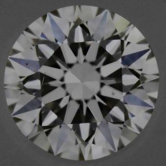 0.30 Carat Round I VS2 EX GIA Natural Diamond