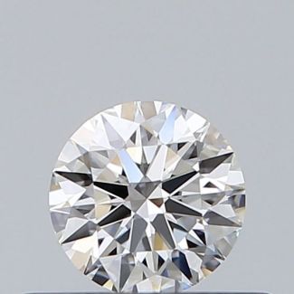 0.32 Carat Round G VVS1 EX GIA Natural Diamond