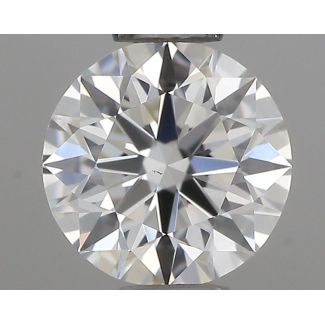 0.4 Carat Round G VS1 EX IGI Natural Diamond