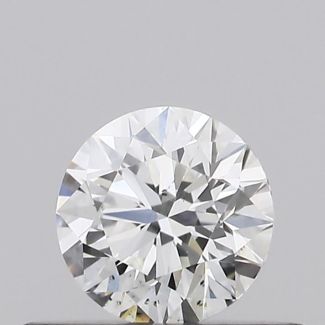 0.31 Carat Round G VS2 EX GIA Natural Diamond