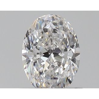 0.47 Carat Oval E VS1 - EX VG GIA Natural Diamond