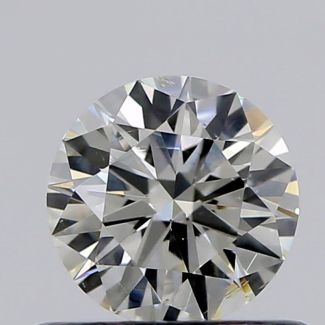 0.46 Carat Round J SI2 VG GIA Natural Diamond