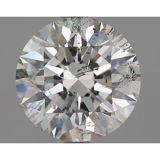 2.01 Carat Round F SI2 EX VG HRD Natural Diamond