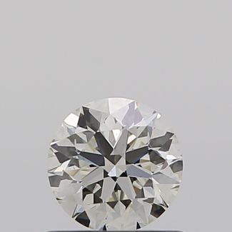 0.57 Carat Round K VS2 EX GIA Natural Diamond