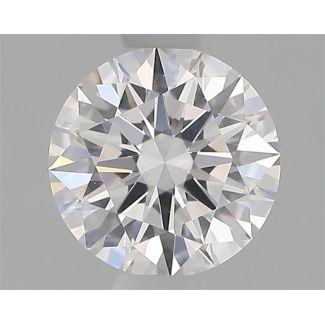 0.52 Carat Round D SI1 EX GIA Natural Diamond