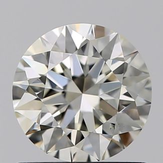 0.80 Carat Round K VS2 EX GIA Natural Diamond