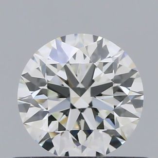 0.5 Carat Round E VS1 EX GIA Natural Diamond