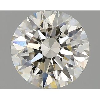 0.71 Carat Round K VS2 EX GIA Natural Diamond