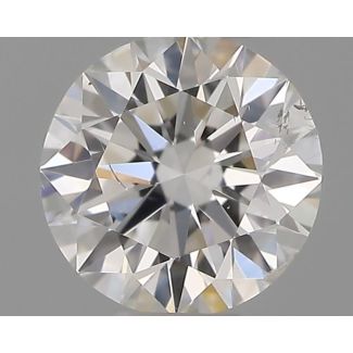 0.30 Carat Round F SI2 EX VG GIA Natural Diamond