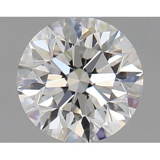 0.7 Carat Round F VS1 EX GD GIA Natural Diamond