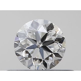 0.3 Carat Round H VVS1 VG EX IGI Natural Diamond