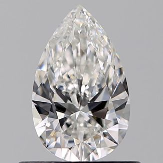 0.53 Carat Pear F VS1 - VG GIA Natural Diamond