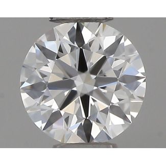 0.26 Carat Round G VVS1 EX GIA Natural Diamond