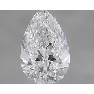 0.5 Carat Pear D VS1 - VG GD IGI Natural Diamond