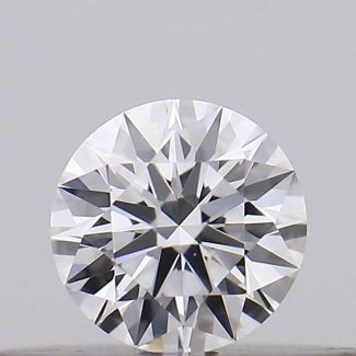 0.15 Carat Round D VS1 EX VG GIA Natural Diamond