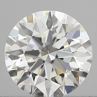 0.40 Carat Round G VVS1 EX GIA Natural Diamond