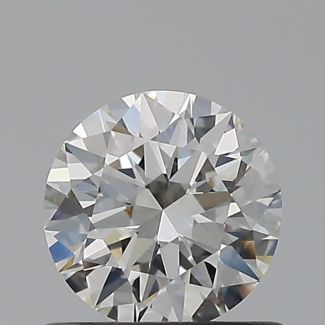 0.62 Carat Round H VS1 EX GIA Natural Diamond