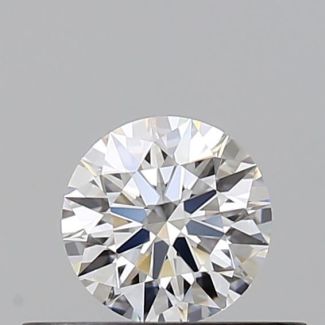 0.31 Carat Round E VVS2 EX GIA Natural Diamond