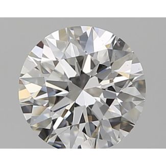 0.9 Carat Round F VS2 EX GIA Natural Diamond