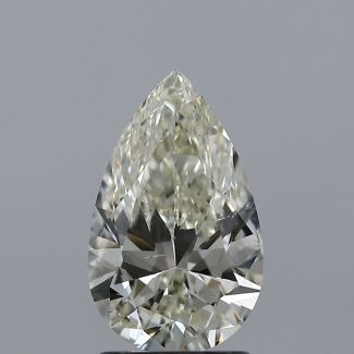 1.51 Carat Pear K SI1 - VG IGI Natural Diamond