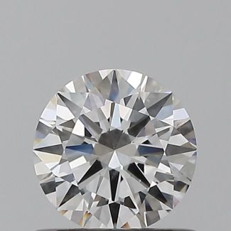 0.6 Carat Round G SI1 EX GIA Natural Diamond