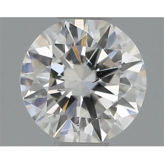 0.30 Carat Round F SI1 VG GIA Natural Diamond