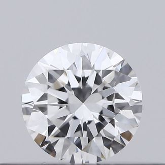 0.21 Carat Round D VS1 EX GIA Natural Diamond