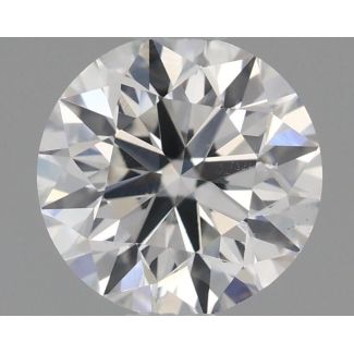 0.8 Carat Round D VS2 VG EX GIA Natural Diamond