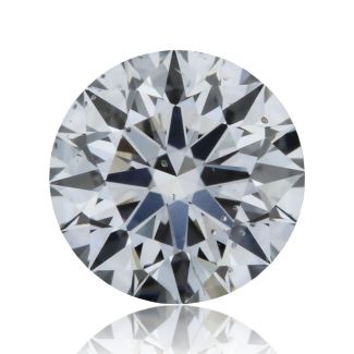 0.35 Carat Round D SI2 EX VG GIA Natural Diamond