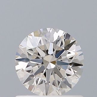 0.7 Carat Round H VVS1 EX IGI Natural Diamond