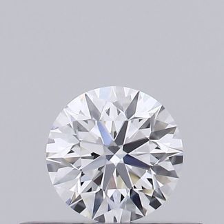 0.27 Carat Round D VVS1 EX GIA Natural Diamond