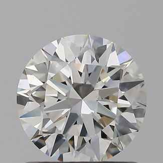 0.91 Carat Round G VS2 EX GIA Natural Diamond