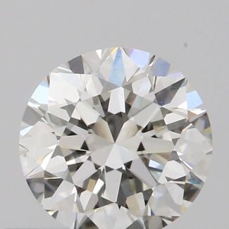 0.4 Carat Round H VS2 EX VG GIA Natural Diamond