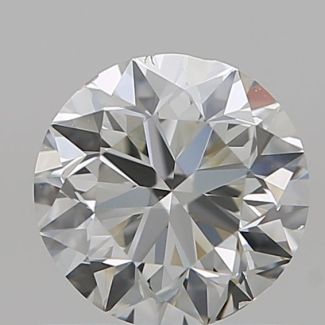 0.70 Carat Round I VS2 VG EX GIA Natural Diamond