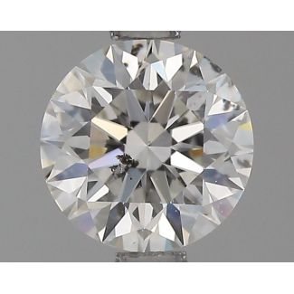 1.0 Carat Round G SI2 EX GIA Natural Diamond