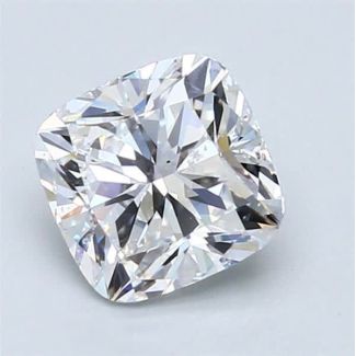 1.5 Carat Cushion Brilliant D SI2 - EX GIA Natural Diamond