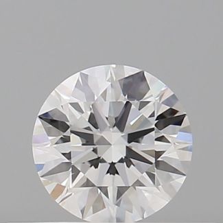 0.35 Carat Round D VVS1 EX GIA Natural Diamond