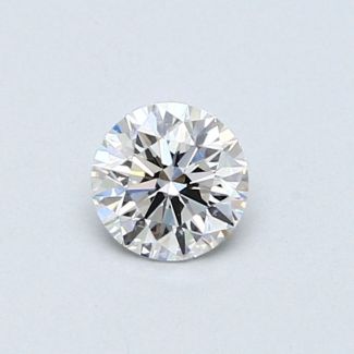 0.41 Carat Round E VS2 VG EX GIA Natural Diamond