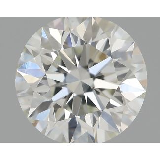 0.6 Carat Round F SI1 EX GIA Natural Diamond