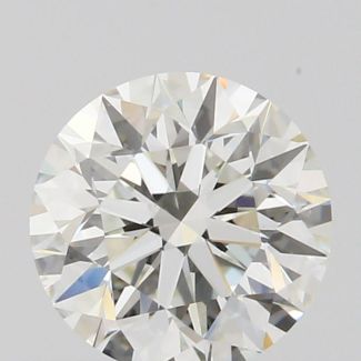 0.5 Carat Round H VS2 EX VG GIA Natural Diamond