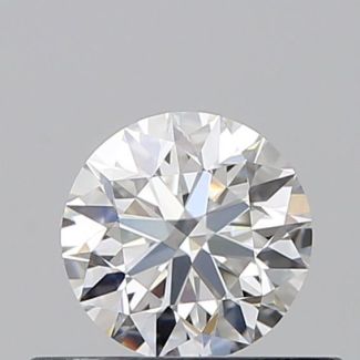 0.4 Carat Round F IF EX GIA Natural Diamond