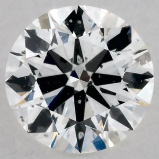 0.41 Carat Round G SI2 VG EX GIA Natural Diamond