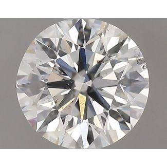 0.5 Carat Round G SI2 EX VG GIA Natural Diamond