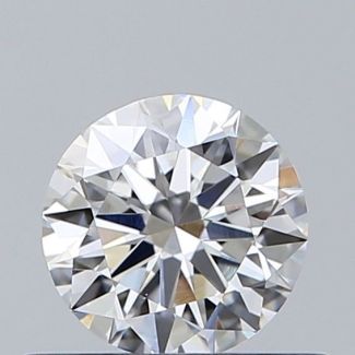 0.5 Carat Round F VS1 EX VG GIA Natural Diamond