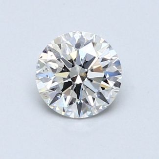 0.72 Carat Round D SI1 EX GIA Natural Diamond